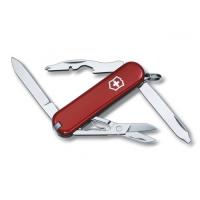 Нож-брелок Victorinox Classic Rambler, 58 мм, 10 функций, красный*