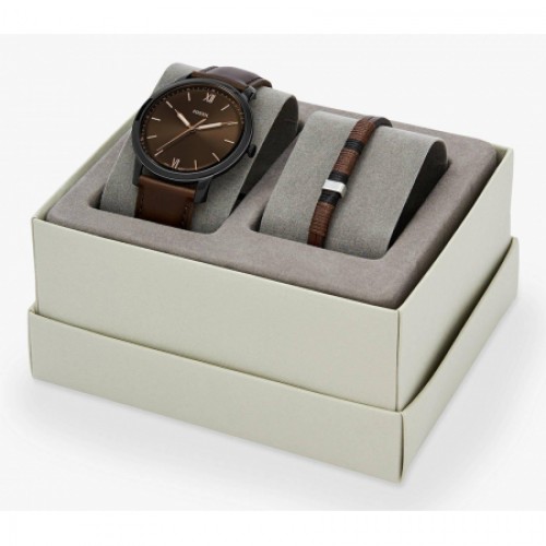 Fossil The Minimalist 3h FS5557SET