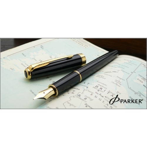 Parker Sonnet F530 Essential Lacquer Black GT S0808700