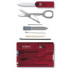 Швейцарская карточка Victorinox SwissCard, красная*