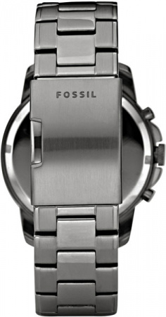 Fossil Grant Plated Stainless Steel Watch - Smoke FS4584
