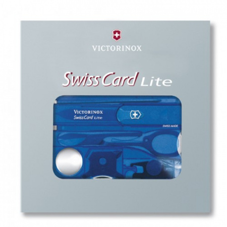 Швейцарская карточка Victorinox SwissCard Lite, красная*