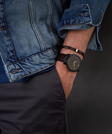 Fossil The Minimalist 3h FS5557SET