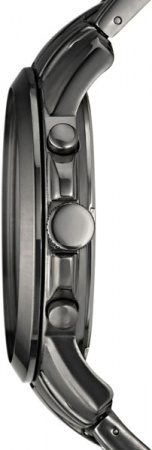 Fossil Grant Plated Stainless Steel Watch - Smoke FS4584